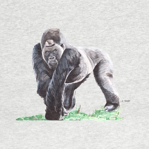 Silverback Gorilla by lucafon18